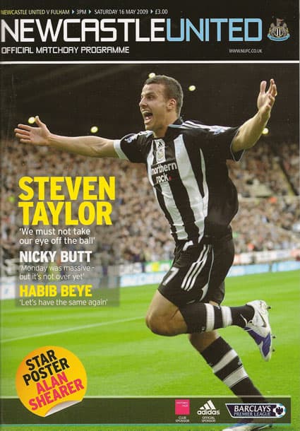 Newcastle United FC v Fulham FC